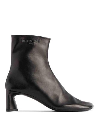 Balenciaga Dutyfree Bootie M060 Shiny Soft Sheepskin