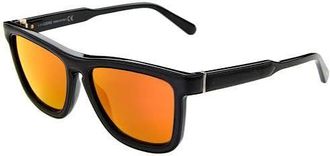 Loewe Orange Square Unisex Sunglasses LW40004I 01G 56