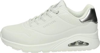 Skechers Shimmer Away Sneaker - Dames - Sneakers - Wit - 39 EU - Schoenen
