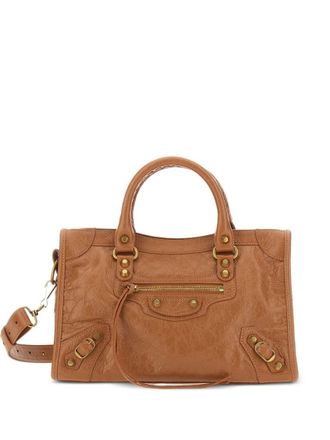 Balenciaga Brown Le City Small Satchel