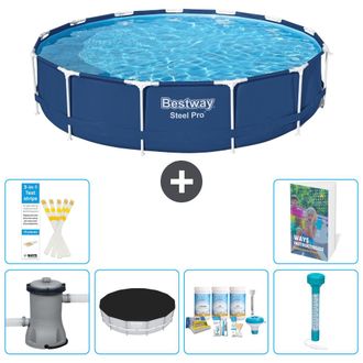 Bestway Piscina Bestway Steel Pro Redonda - 396x84 Cm - 7-piezas S226