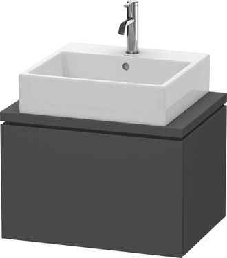 Duravit Armario Consola Bajo L-cube 400x620x477mm Grafito Mate