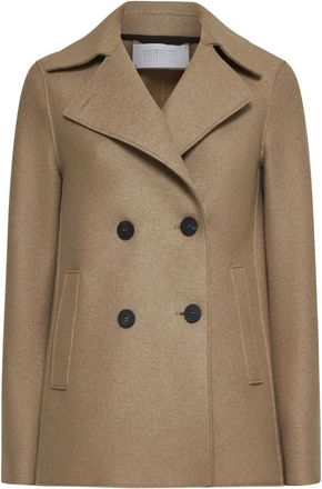 Harris Wharf London Blazers, female, Brown, Size: XS Brown Coats for Men and Women