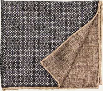 Brunello Cucinelli Mens Double-Face Silk Pocket Square