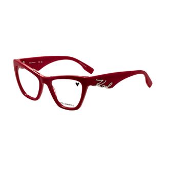Karl Lagerfeld Womens 54mm Red Eyeglasses KL6171N-600-54
