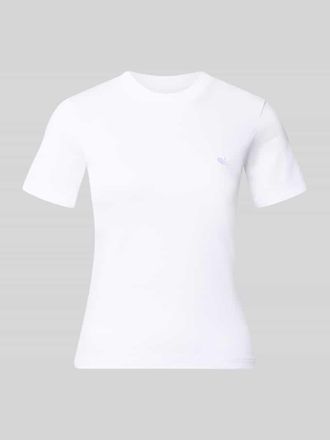 Carhartt Work in Progress T-Shirt mit 1/2-Arm Modell Luca in Weiss, Gr&ouml;&szlig;e XS