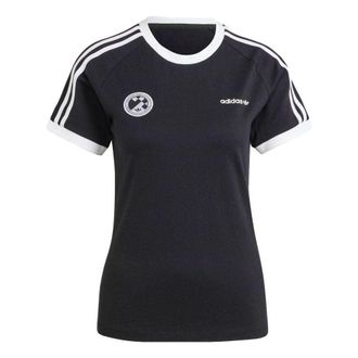 adidas (WMNS) adidas Football Short Sleeve Tee Black IR9784