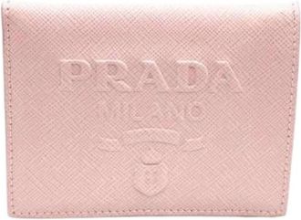 Prada Pre-owned Fabric Wallet - Dames - Vintage Accessoires - Roze - ONE Size - Vintage