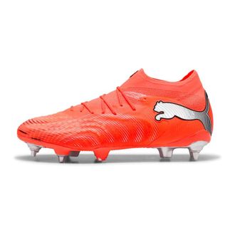 Puma Mens Future.1 SG Soft Ground Football Boots Red/Silver 11 UK