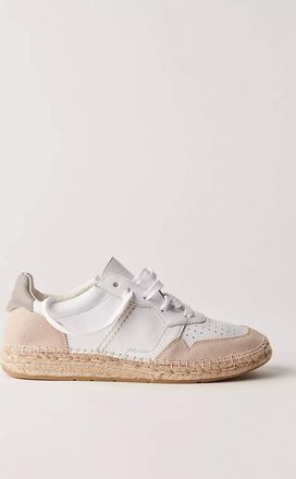 Free People Womens Serendipity Sneaker In Chalk