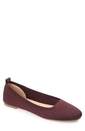 Journee Collection Maryann Flat in Mauve at Nordstrom Rack, Size 7.5
