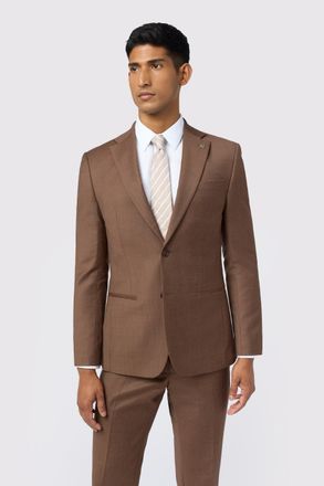 Ted Baker Mens Slim Fit Flannel Jacket - Brown - Size 46 (Chest)