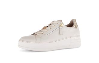 Gabor Kara Kea Zip Ivory Womens Trainers 86.396.53