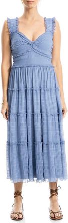 Max Studio Sleeveless Midi Dress in Chambray-Chambray at Nordstrom Rack, Size X-Small