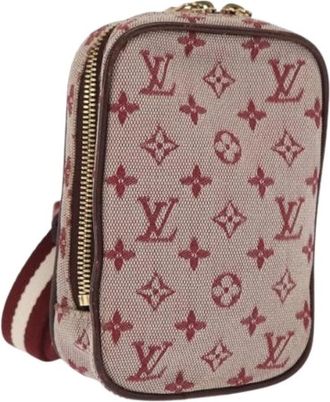 Louis Vuitton Pre-owned Canvas Pouch - Dames - Vintage Schoudertas - Rood - ONE Size - Vintage