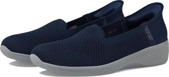 Skechers Arya- Sweet Voice Hands Free Slip-Ins Womens Flat Shoes Navy : 8.5 B - Medium