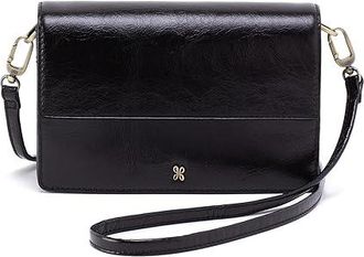 Hobo Jill Phone Crossbody Cross Body Womens Handbags Black, Leather