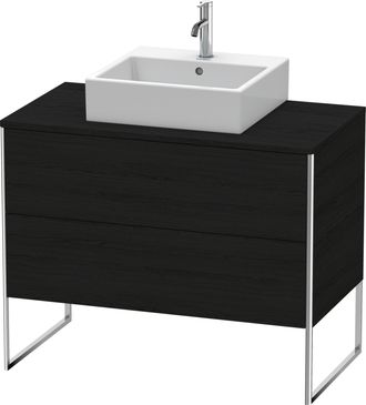Duravit Lavabo Consola Duravit Xsquare, De Pie, 2 Extra&iacute;bles
