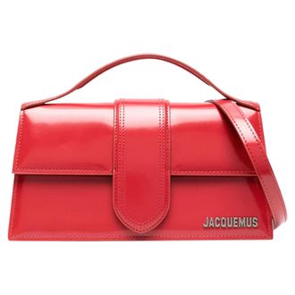 Jacquemus Womens Le Grand Bambino Bag - Red Leather - One Size