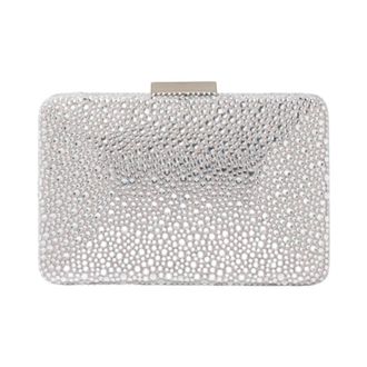 Twentyfourhaitch Tassen, Dames, Grijs, ONE Size, Clutch Niger