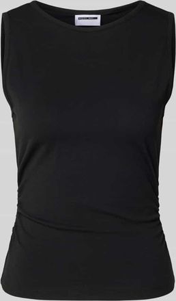 Noisy May Top mit Rundhalsausschnitt Modell MOLLY in Black, Gr&ouml;&szlig;e XL