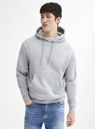 Le 31 Mens Fleece-lined raglan hoodie