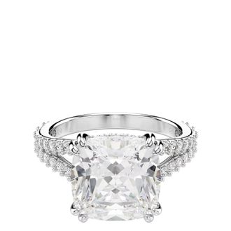 Swarovski Stilla Square Cut Ring, Size 58