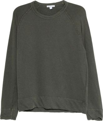 James Perse Felpa in spugna - Verde