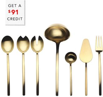 Mepra 7Pc Serving Set With $91 Credit