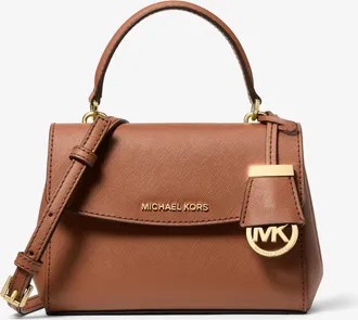 Michael Kors Ava Extra-Small Saffiano Leather Crossbody