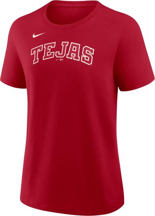 Nike Corey Seager Texas Rangers City Connect Nike Womens MLB T-Shirt in Red | 01K96DLTE9-NT3