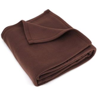 OEM Manta Isba Color Marr&oacute;n Chocolate De 150 X 210 Cm, 100 % Poli&eacute;ster, 320 G/m&sup2;, Ign&iacute;fuga