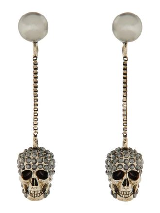 Alexander McQueen Skull Earrings