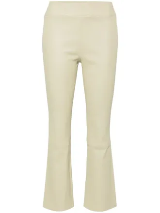 Arma Pantaloni svasati in pelle - Toni neutri