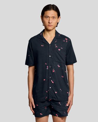 Lyle & Scott Goudvis Graphic Resort Shirt