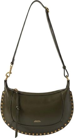 Isabel Marant Tassen, Dames, Groen, ONE Size, Leer, Oskan Moon