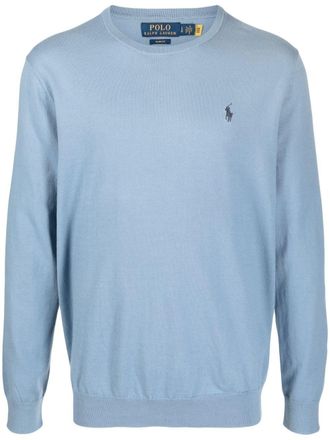Polo Ralph Lauren Sweater met geborduurd logo - Blauw