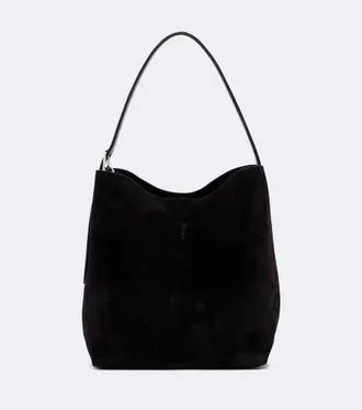 Toteme Belted suede tote bag