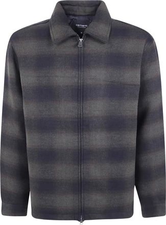 Carhartt Work in Progress Alton Check Jacket - Jackets - Hombre - Verde - XL