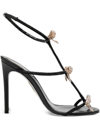 Rene Caovilla 105mm Caterina heeled sandals - Black