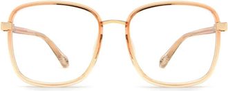 Chlo&eacute; CH0034O square-frame glasses - Orange
