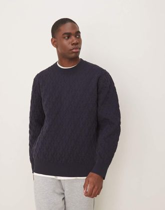 Calvin Klein Jeans Felpa blu navy con stampa