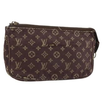 Louis Vuitton Pre-owned Clutches, female, Brown, Size: ONE SIZE Pre-owned Vintage Canvas Clutch