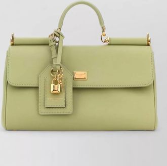 Dolce & Gabbana leather my sicily shoulder bag padlock