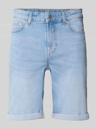 Only & Sons Regular Fit Jeansshorts aus Baumwoll-Mix Modell PLY in Hellblau, Gr&ouml;&szlig;e XXL