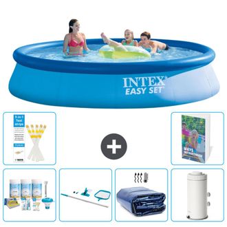 Intex Piscina Easy Set Redonda - 396x84 Cm - 7-piezas S93