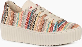 Gabor Womens Daria Womens Trainers - Mult Raffia - Size: 5.5