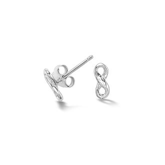 Dower & Hall Entwined Infinity Studs