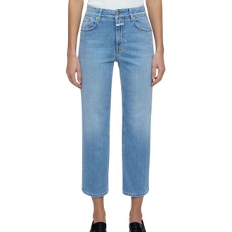 Closed Womens Milo Slim Jean In Light Blue