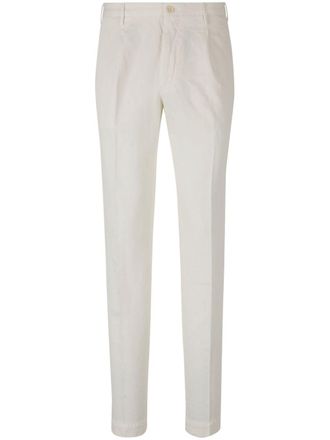 Incotex tapered-leg trousers - men - Fabric - 48 - White